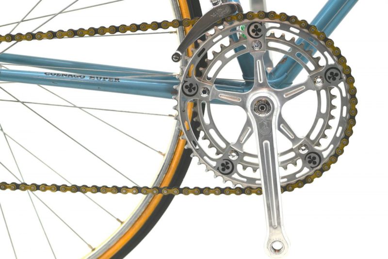 Vintage Colnago Super 1975 Road Bike Light Blue