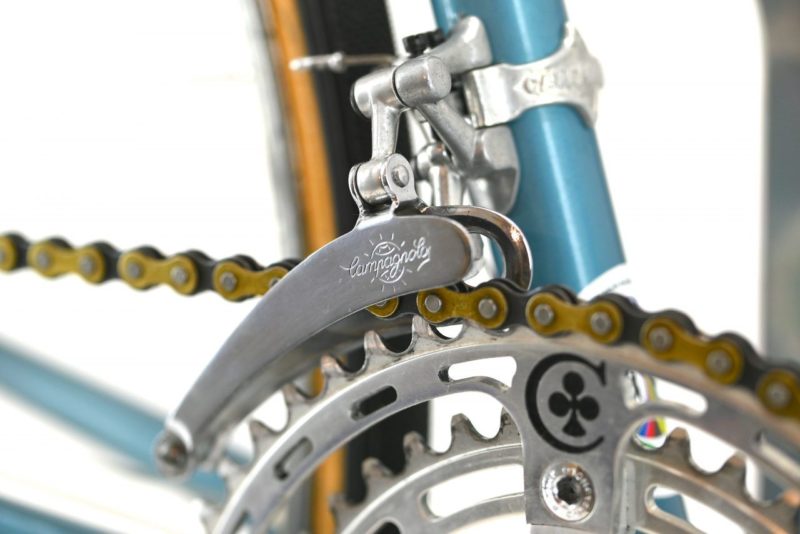 Vintage Colnago Super 1975 Road Bike Light Blue