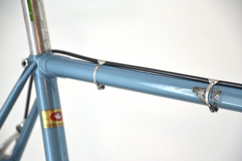 Vintage Colnago Super 1975 Road Bike Light Blue