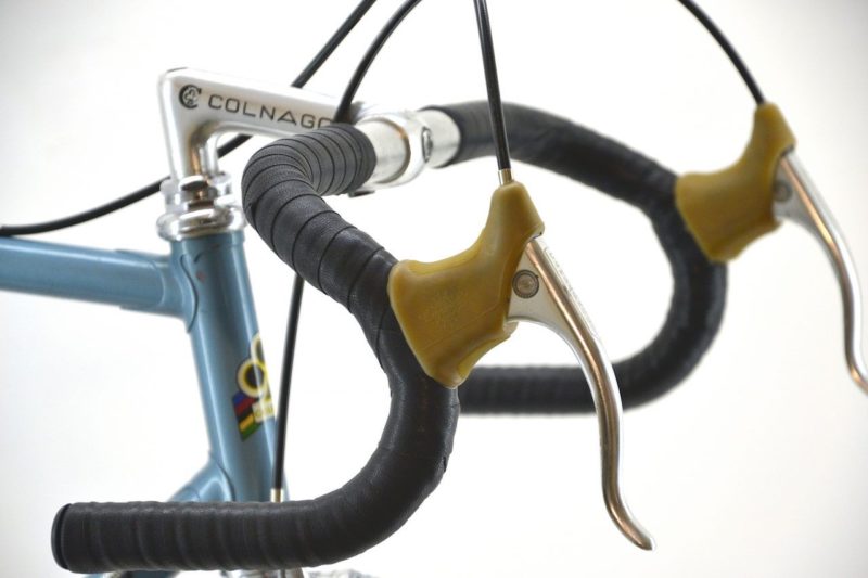 Vintage Colnago Super 1975 Road Bike Light Blue