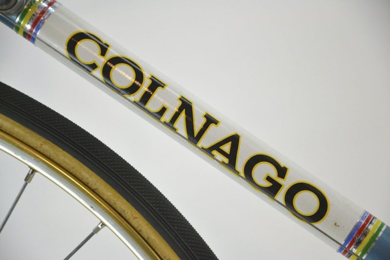 Vintage Colnago Super 1975 Road Bike Light Blue