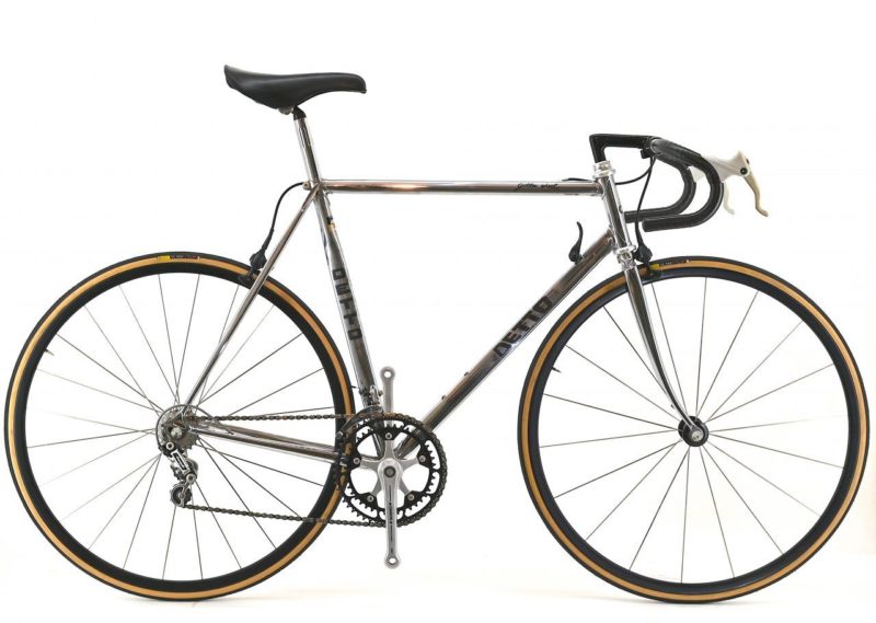 Vintage Detto Pietro Columbus Air TT Chrome Road Bike