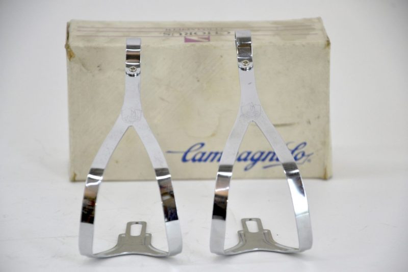Vintage Campagnolo C-Record Toe Clips