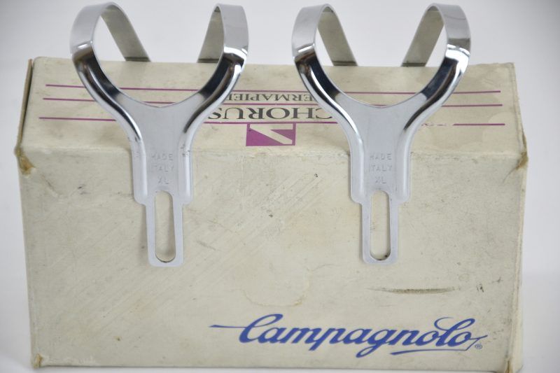 Vintage Campagnolo C-Record Toe Clips