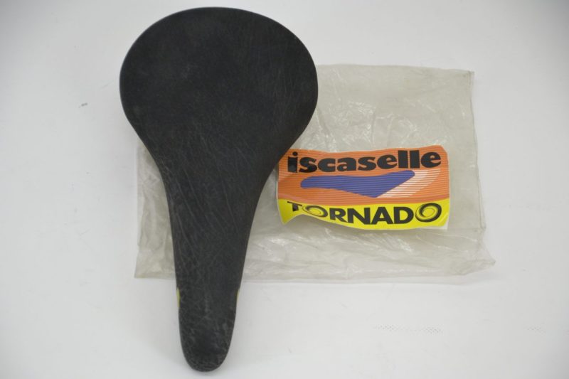 Iscaselle Tornado Black Leather Saddle NOS