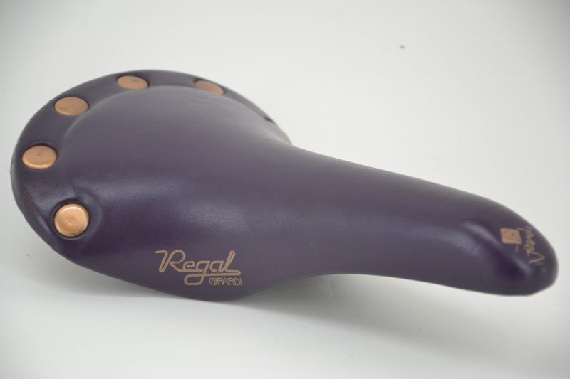 Vintage Selle San Marco Regal Purple Saddle