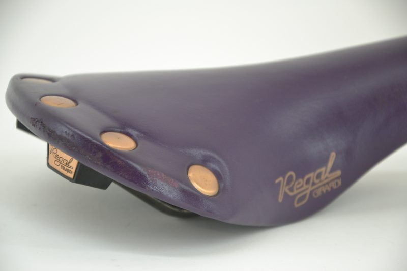 Vintage Selle San Marco Regal Purple Saddle