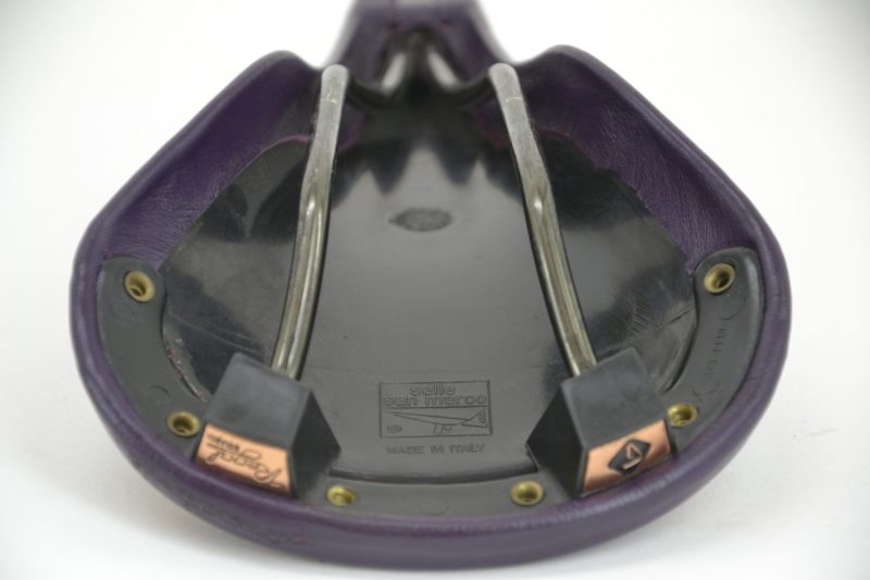 Vintage Selle San Marco Regal Purple Saddle
