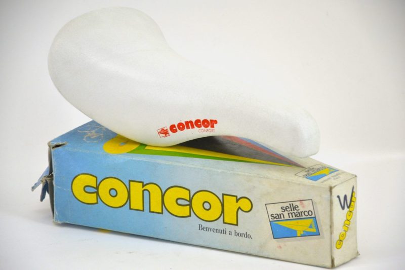 Selle San Marco Concor Supercorsa White Saddle NOS