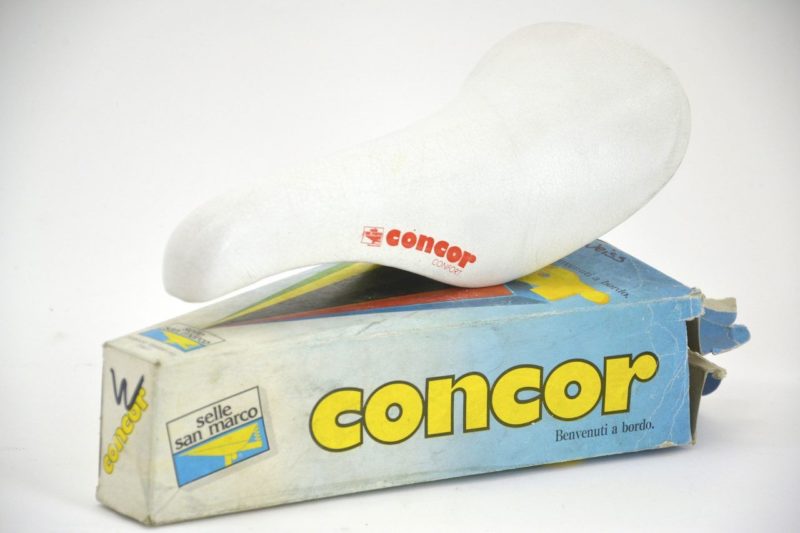 Selle San Marco Concor Supercorsa White Saddle NOS