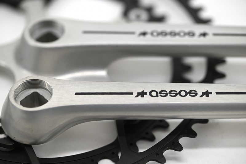 Very Rare Assos Road Cranks 172.5mm from 80's