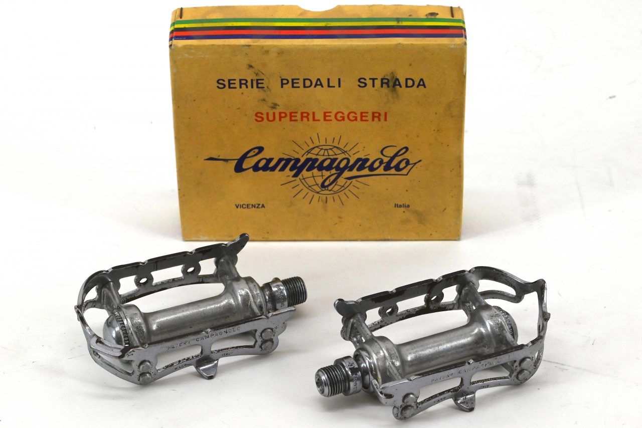 Campagnolo 1037 Nuovo Record pedals from the late 1960’s