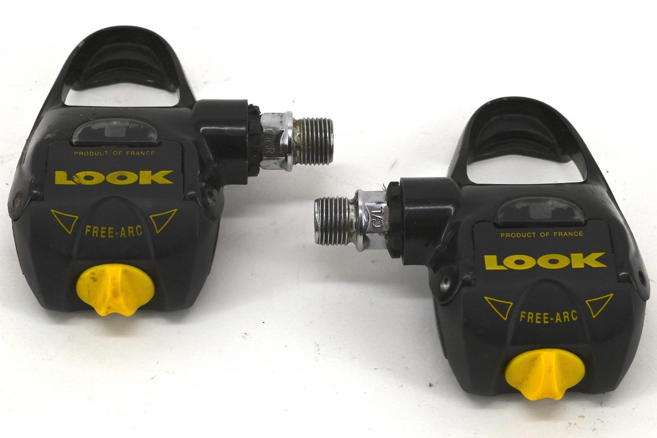 Look PP396 Free Arc Road Pedals in black