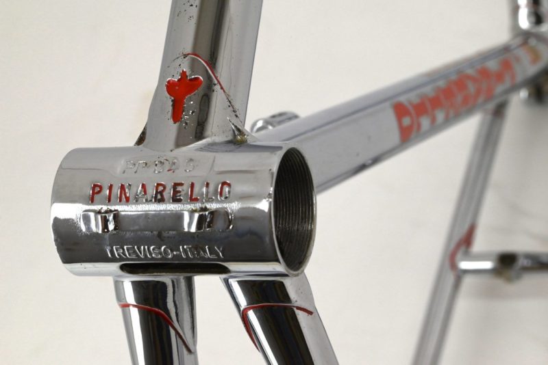 Pinarello Montello Chrome Frameset, Columbus SLX tubing
