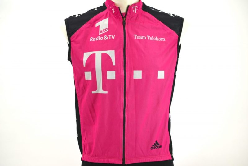 Team Telekom Adidas Hardshell Rain Vest Worn by Erik Zabel