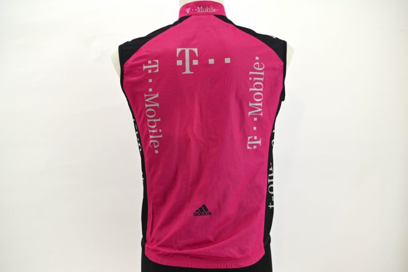 Team Telekom Adidas Hardshell Rain Vest Worn by Erik Zabel - Image 4