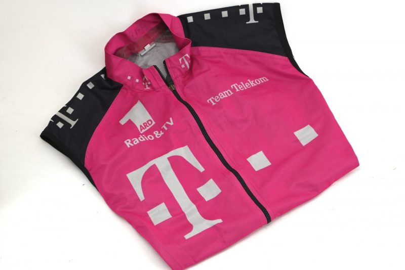 Team Telekom Adidas Hardshell Rain Vest Worn by Erik Zabel - Image 5