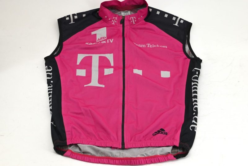 Team Telekom Adidas Hardshell Rain Vest Worn by Erik Zabel - Image 8