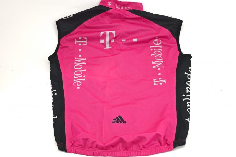 Team Telekom Adidas Hardshell Rain Vest Worn by Erik Zabel - Image 9