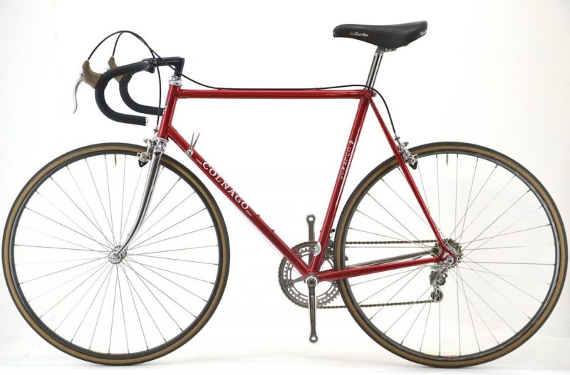 Vintage Colnago Mexico Saronni Red 58cm Road Bike