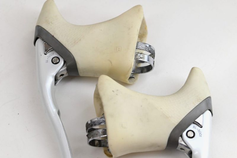 Vintage Shimano Sante Aero Brake Levers Pearl White BL-5001