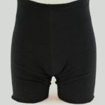 Vintage Black Merino Wool Cycling Shorts by Sergal NOS