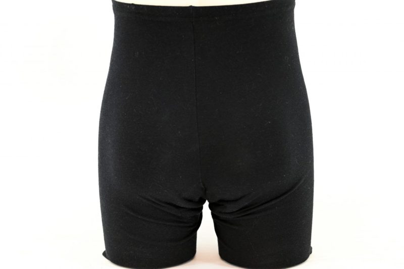 Black Merino Wool Cycling Shorts by Sergal NOS - Image 3