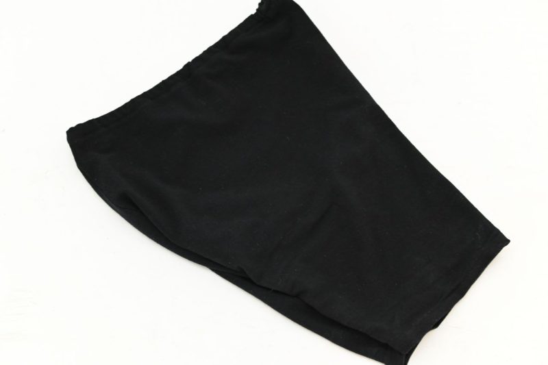 Vintage Black Merino Wool Cycling Shorts by Sergal NOS