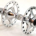 Vintage Campagnolo C-Record Sheriff Star High Flange Front Hub