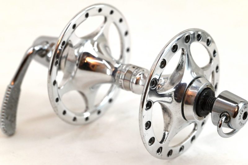 Vintage Campagnolo C-Record Sheriff Star High Flange Front Hub