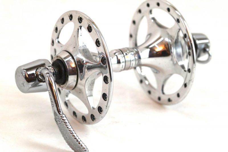 Vintage Campagnolo C-Record Sheriff Star High Flange Front Hub
