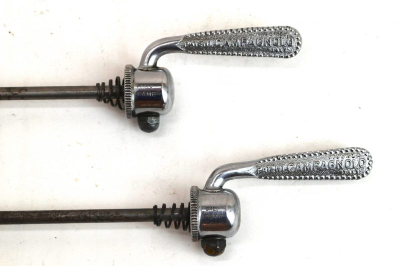 Vintage Campagnolo Super Record Quick Releases