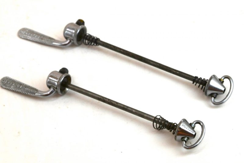 Vintage Campagnolo Super Record Quick Releases