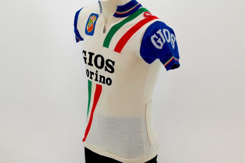 Vintage Gios Torino Wool Cycling Jersey by Castelli NOS