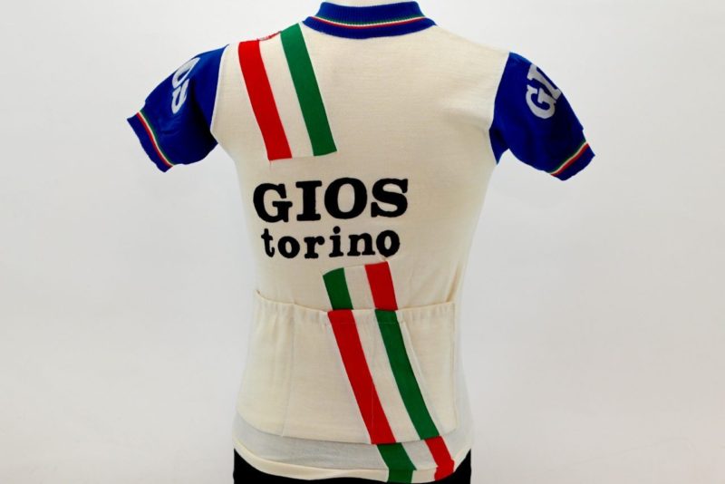 Vintage Gios Torino Wool Cycling Jersey by Castelli NOS