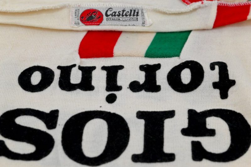 Vintage Gios Torino Wool Cycling Jersey by Castelli NOS