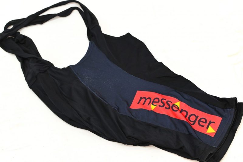 Vintage Messenger Bib Cycling Shorts Black