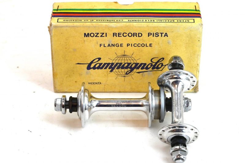 Campagnolo Low Flange Pista Hubs 28 Holes NOS - Image 2