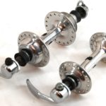 Vintage Campagnolo Low Flange Record Hubs 36 Holes NOS
