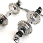 Vintage Campagnolo Low Flange Record Hubs 36 Holes NOS