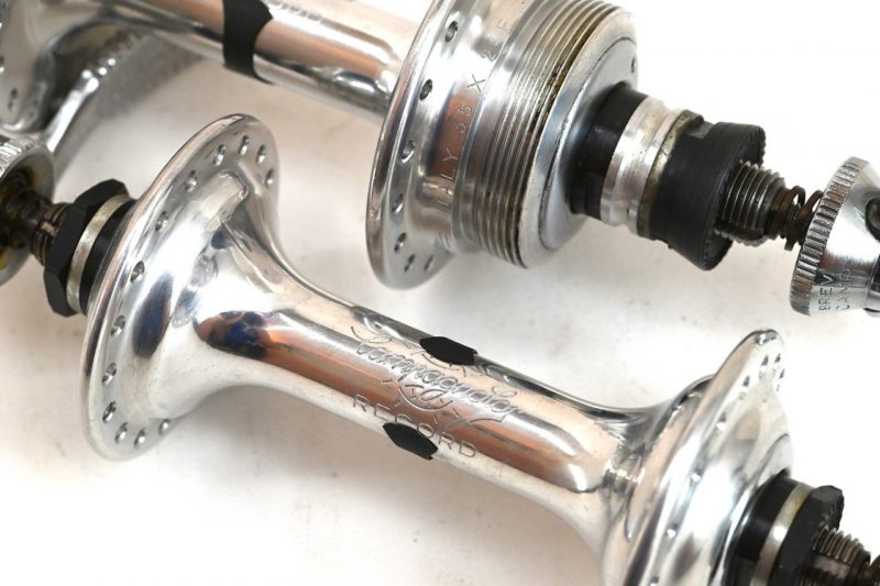 Vintage Campagnolo Low Flange Record Hubs 36 Holes NOS