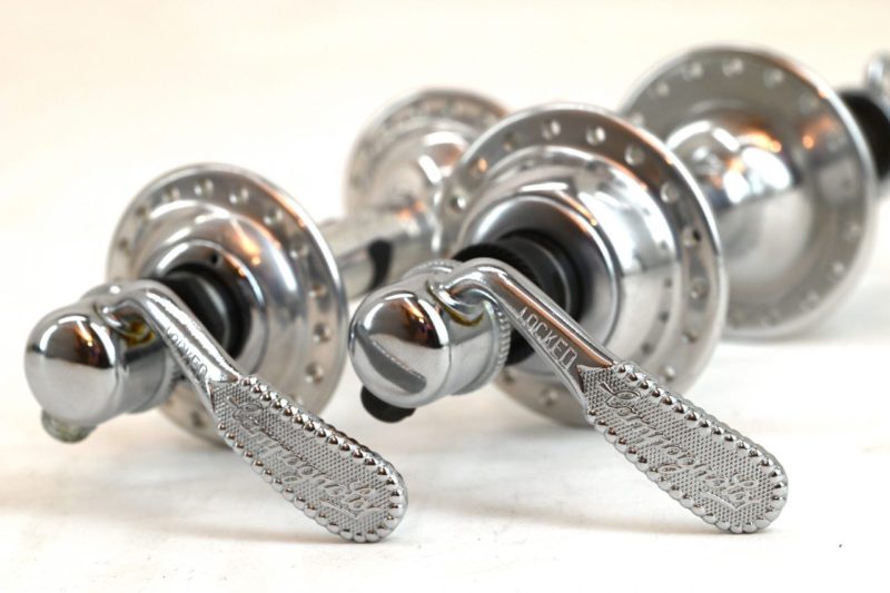 Vintage Campagnolo Low Flange Record Hubs 36 Holes NOS