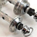 Vintage Campagnolo Low Flange Record Hubs 36 Holes NOS