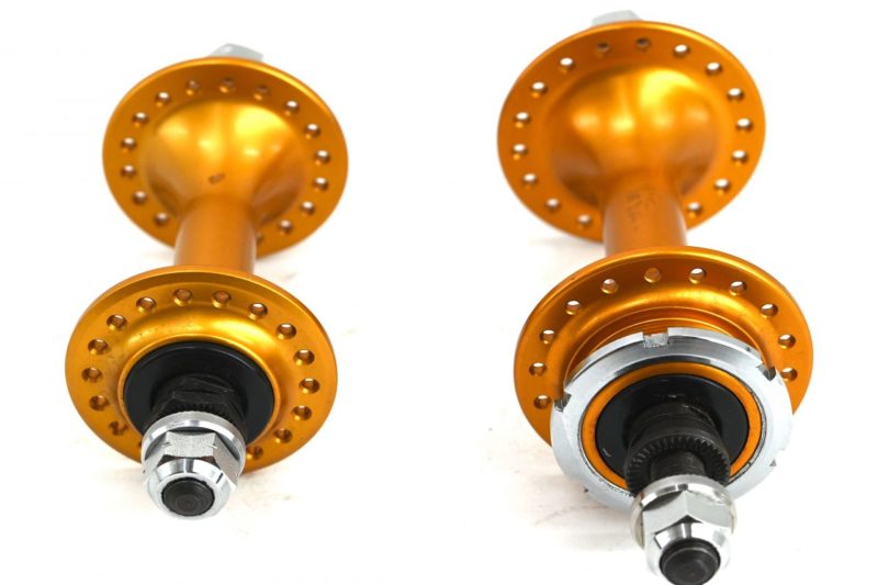 Low Flange Pista Hubs Miche Axles