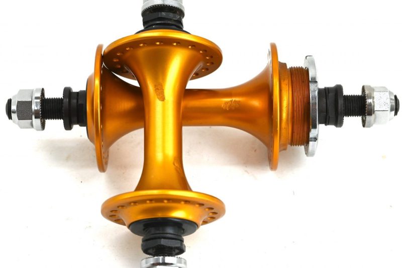 Low Flange Pista Hubs Miche Axles