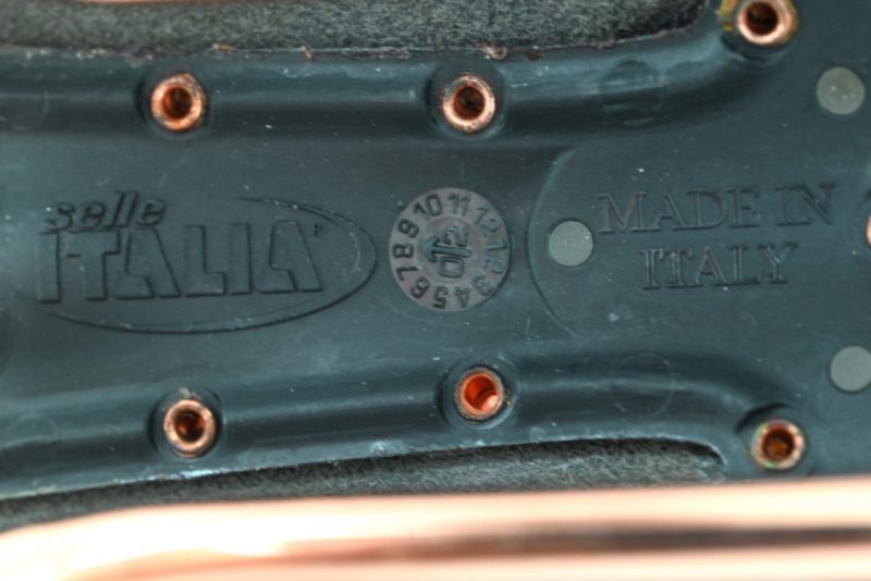 Selle Italia Storika Leather Saddle NOS