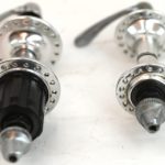 Vintage Shimano 600 Tricolor 36 Hole Hubs 6400