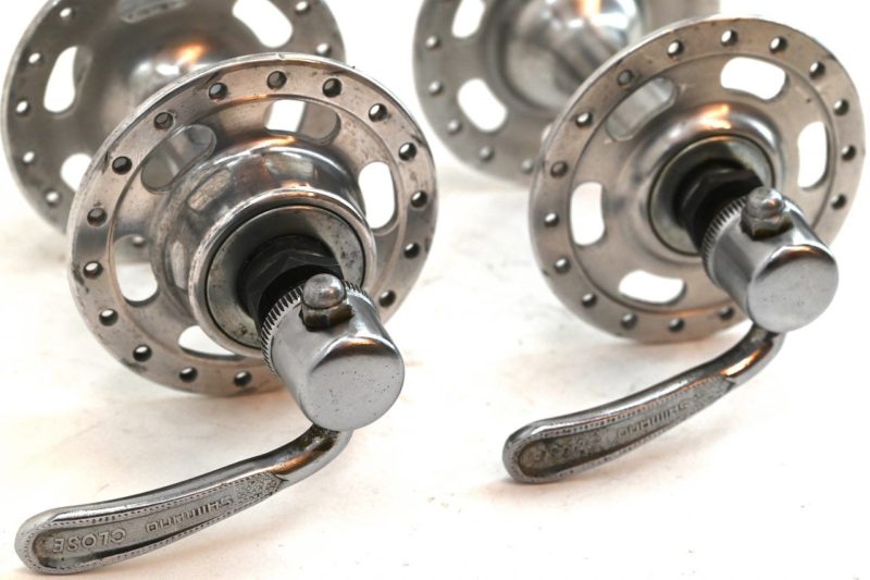 Vintage Shimano HC-110 High Flange Hubs 36 Holes