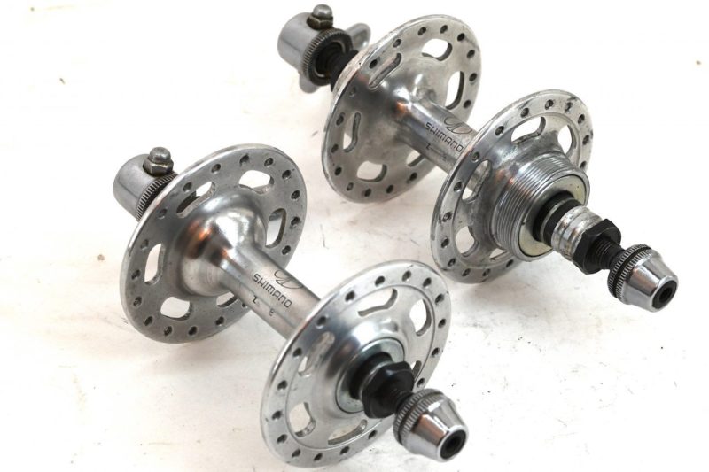 Vintage Shimano HC-110 High Flange Hubs 36 Holes