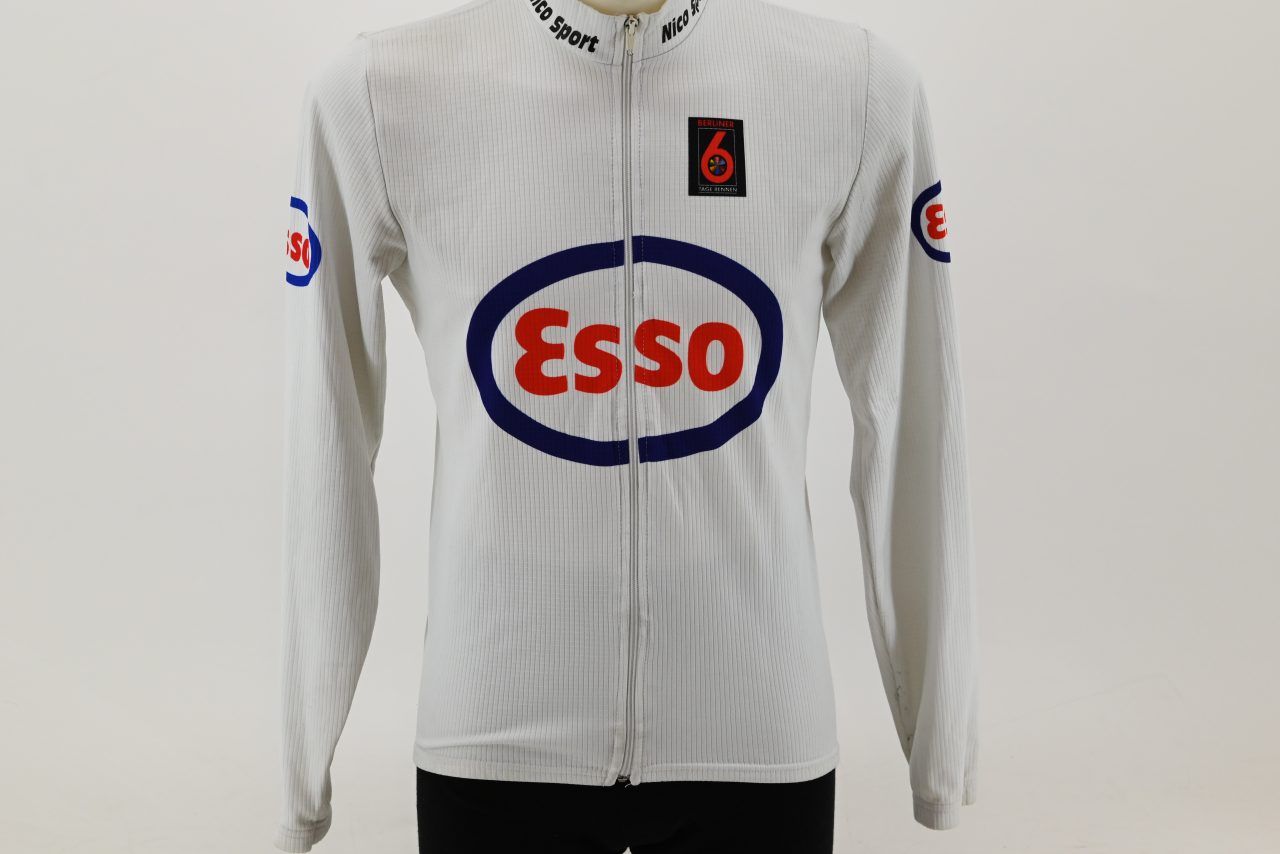 Original Berlin Six Days Track Jersey Team Esso White